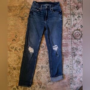 90’s boyfriend Silver jeans